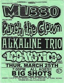 MU330 / Lesdystics / Alkaline Trio / Punch the Clown on Mar 25, 1999 [346-small]