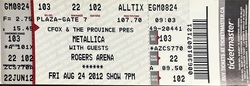 Metallica  on Aug 24, 2012 [572-small]