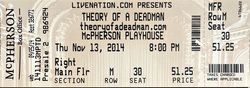 Theory of a Deadman / Head of the Herd / Gloryhound / Head of the Heard on Nov 13, 2014 [643-small]