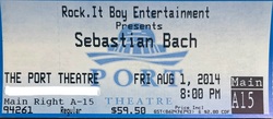 Sebastian Bach / The Distributors on Aug 1, 2014 [660-small]