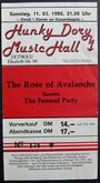 The Rose Of Avalanche / The Funeral Party on Mar 11, 1990 [839-small]
