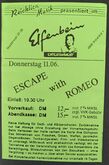Escape With Romeo on Jun 11, 1992 [096-small]
