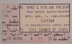 Santana on Aug 7, 1985 [105-small]