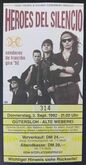 Héroes del Silencio on Sep 3, 1992 [114-small]