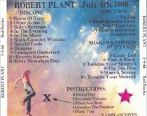 Robert Plant / Joan Jett & The Blackhearts on Jul 4, 1988 [150-small]