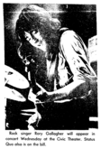 Rory Gallagher / Status Quo on Jul 31, 1974 [422-small]