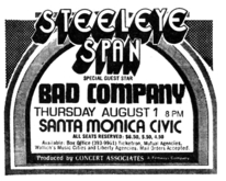 Steeleye Span / Bad Company on Aug 1, 1974 [821-small]