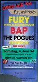 Fury in the Slaughterhouse / The Pogues / BAP / Stoppok on Jun 4, 1994 [882-small]
