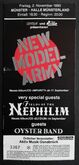 New Model Army / Oyster Band / Fields of the Nephilim on Nov 2, 1990 [144-small]