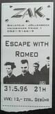 Escape With Romeo on May 31, 1996 [164-small]