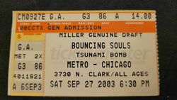 Black Rebel Motorcycle Club / The Bouncing Souls / Tsunami Bomb on Sep 27, 2003 [784-small]