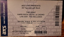 ZZ Top / Jeff Beck on Aug 16, 2014 [304-small]