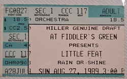 Little Feat / The Jeff Healey Band / The Subdudes on Aug 27, 1989 [557-small]