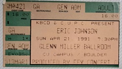 Eric Johnson on Apr 21, 1991 [588-small]
