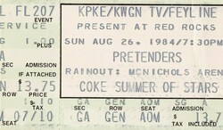 The Pretenders on Aug 26, 1984 [592-small]