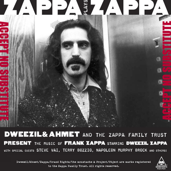 Dweezil Zappa Plays Frank Zappa Concert & Tour History Concert Archives