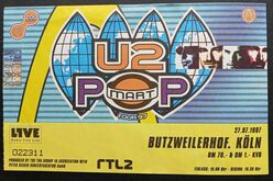 U2 / Die Fantastischen Vier on Jul 27, 1997 [985-small]