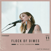 Flock of Dimes / Made Of Oak on Apr 11, 2019 [560-small]