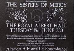 The Sisters of Mercy on Jun 18, 1985 [901-small]