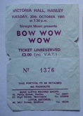Bow Wow Wow on Oct 20, 1981 [949-small]