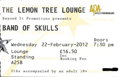 tags: Broken Hands, Band of Skulls, Aberdeen, Scotland, United Kingdom, Ticket, The Lemon Tree - Broken Hands / Band of Skulls on Feb 22, 2012 [647-small]