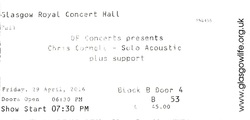 tags: Chris Cornell, Glasgow, Scotland, United Kingdom, Ticket, Royal Concert Hall - Chris Cornell on Apr 29, 2016 [650-small]
