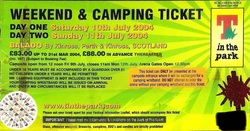 tags: Kinross, Scotland, United Kingdom, Ticket, Balado Airfield - T In The Park 2004 on Jul 10, 2004 [661-small]