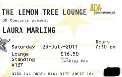 tags: PINS, Laura Marling, Aberdeen, Scotland, United Kingdom, Ticket, The Lemon Tree - Laura Marling / PINS on Jul 23, 2011 [669-small]