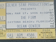 The Firm on Mar 17, 1986 [809-small]