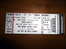 tags: Jimmy Buffet and the Coral Reefer Band, Las Vegas, Nevada, United States, Ticket, MGM Grand Garden Arena - Jimmy Buffet and the Coral Reefer Band on Oct 20, 2012 [027-small]