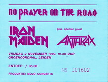 IRON MAIDEN / ANTHRAX on Nov 2, 1990 [738-small]