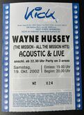 Wayne Hussey on Oct 19, 2002 [830-small]