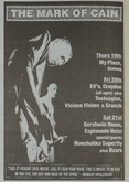 Testeagles / The Mark Of Cain / Vicious fishes / Crunch on Feb 20, 1998 [734-small]
