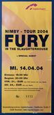 Fury in the Slaughterhouse on Apr 14, 2004 [739-small]