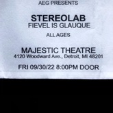 Stereolab / Fievel Is Glauque on Sep 30, 2022 [767-small]