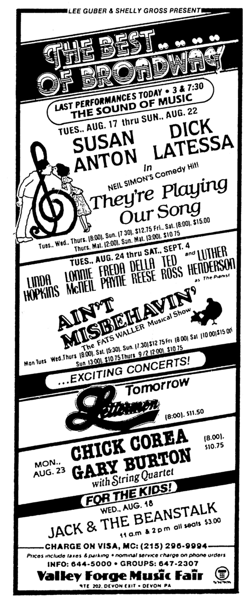 The Lettermen Concert & Tour History (Updated for 2025 2025