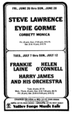 Steve Lawrence / Eydie Gorme / Corbett Monica on Jun 26, 1981 [157-small]