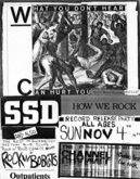 SSD / Outpatients / Rockin' Bobcats on Nov 4, 1984 [865-small]