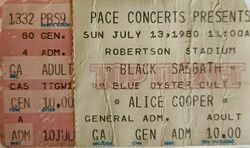 Black Sabbath / Blue Oyster Cult / Alice Cooper / Riot / Billy Squier / Shakin Street.  on Jul 13, 1980 [528-small]