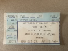 Van Halen / Alice In Chains on Oct 23, 1991 [241-small]