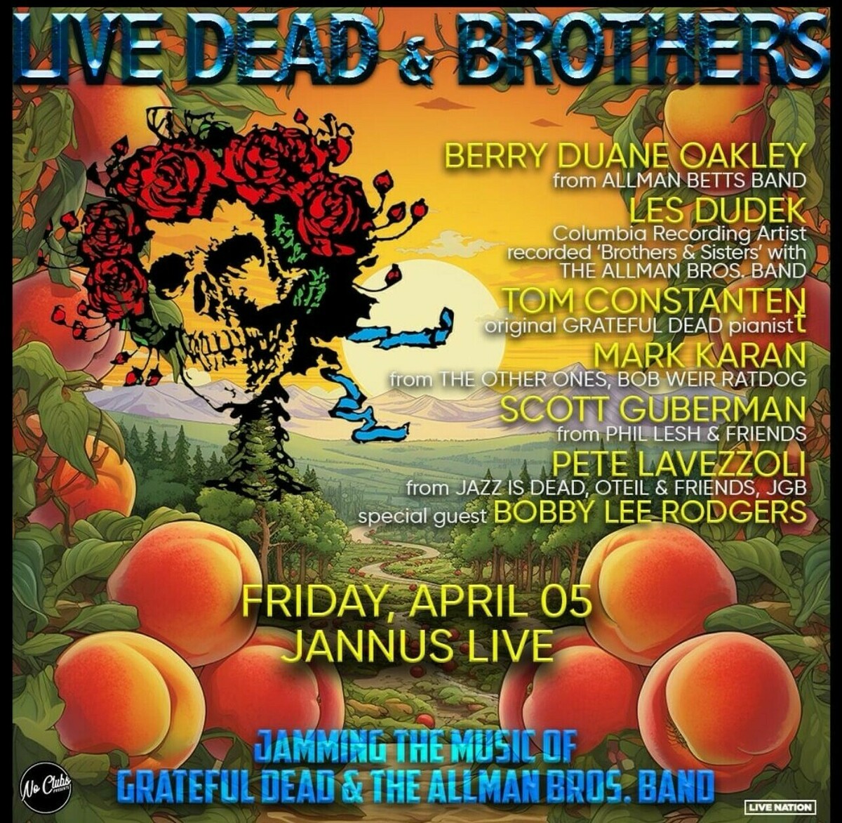 Live Dead & Brothers Concert & Tour History (Updated for 2024 ...