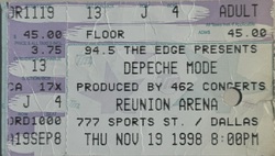 Depeche Mode / Stabbing Westward on Nov 19, 1998 [088-small]