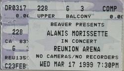 Alanis Morissette / Garbage on Mar 17, 1999 [089-small]