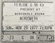 Aerosmith / Wet Willie on Nov 20, 1977 [111-small]