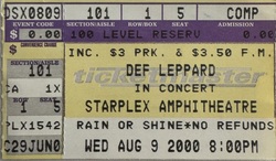 Def Leppard on Aug 9, 2000 [709-small]