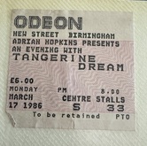 Tangerine Dream on Mar 17, 1986 [787-small]