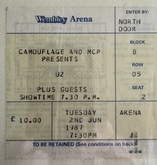 U2 / Hurrah on Jun 2, 1987 [835-small]