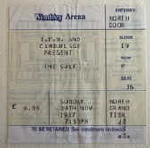 The Cult / Balaam & The Angel on Nov 29, 1987 [967-small]