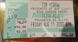 Tim McGraw & Faith Hill on Aug 11, 2000 [244-small]