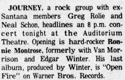 Journey / Ronnie Montrose / LeBlanc & Carr on May 5, 1978 [255-small]